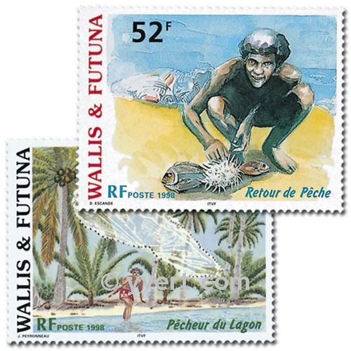 n° 518/519  -  Selo Wallis e Futuna Correios