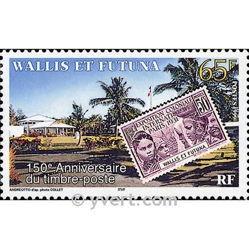 n° 534 -  Timbre Wallis et Futuna Poste