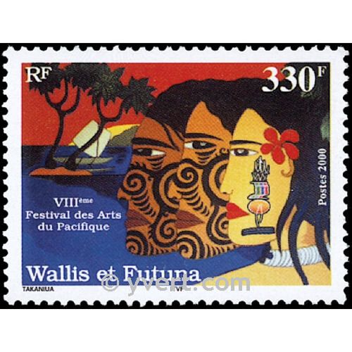 n° 541 -  Timbre Wallis et Futuna Poste