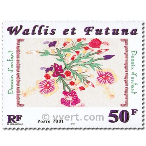 n° 550/553 -  Timbre Wallis et Futuna Poste