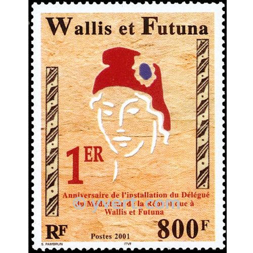 n° 560 -  Timbre Wallis et Futuna Poste