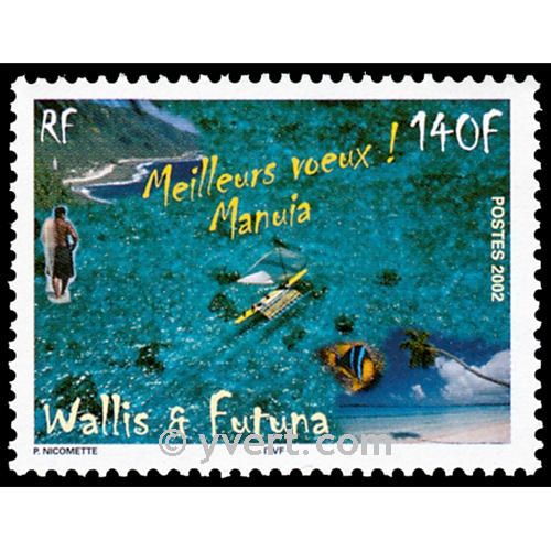 n° 587 -  Timbre Wallis et Futuna Poste