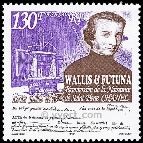 n° 601 -  Selo Wallis e Futuna Correios