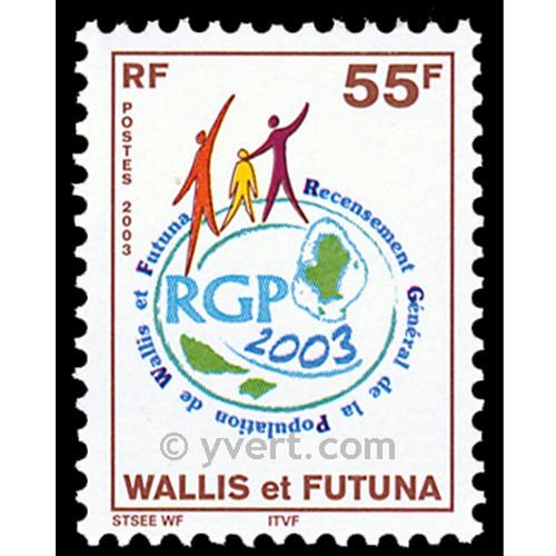 n° 602 -  Selo Wallis e Futuna Correios