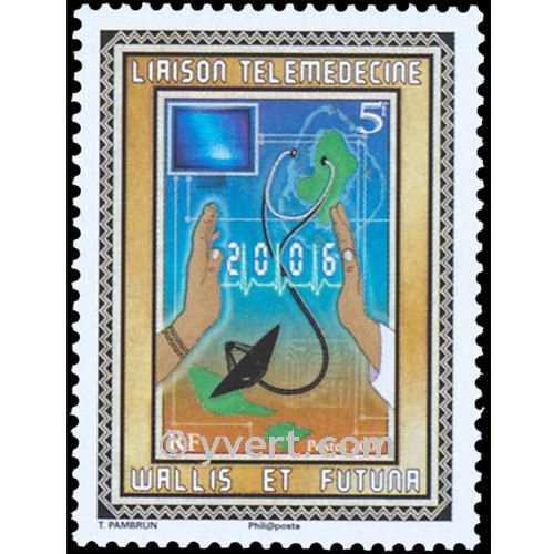 n° 673 -  Timbre Wallis et Futuna Poste