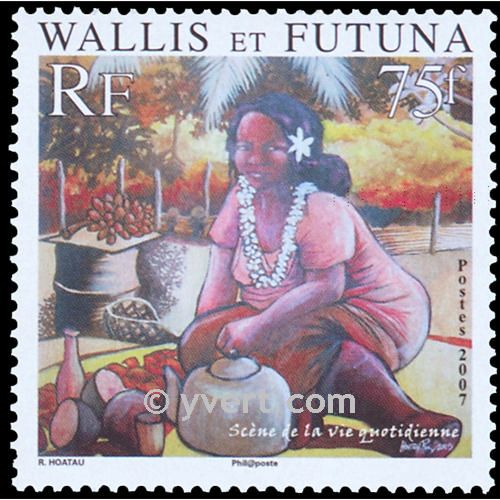 n° 675 -  Timbre Wallis et Futuna Poste