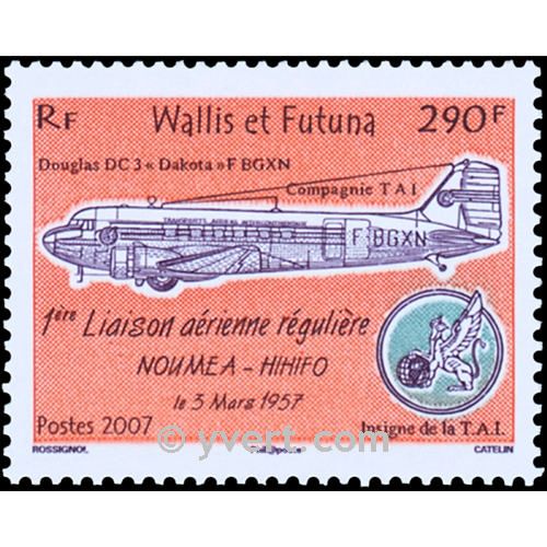 n° 676 -  Timbre Wallis et Futuna Poste