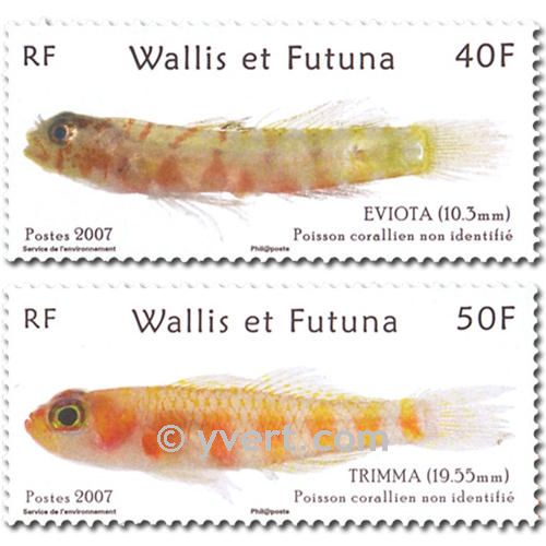 n° 677/678 -  Timbre Wallis et Futuna Poste