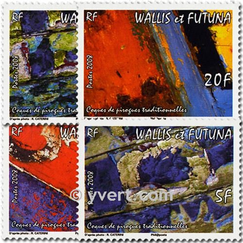 n° 702/705 -  Timbre Wallis et Futuna Poste