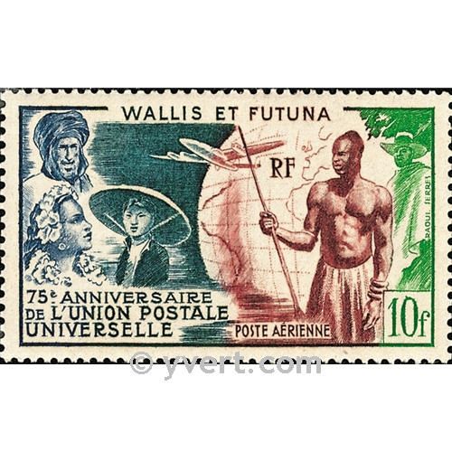 n° 11 -  Timbre Wallis et Futuna Poste aérienne