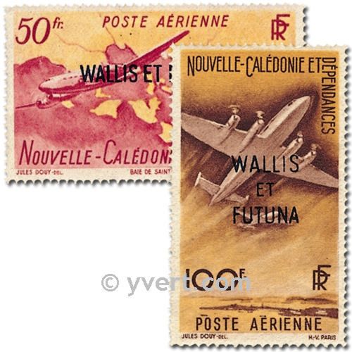 n° 12/13  -  Selo Wallis e Futuna Correio aéreo