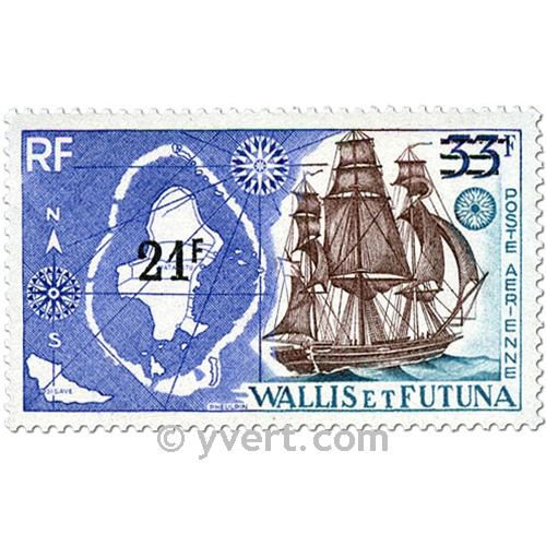 n.o 38 -  Sello Wallis y Futuna Correo aéreo