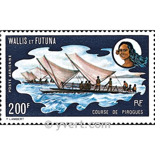 n.o 43 -  Sello Wallis y Futuna Correo aéreo