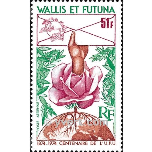 n.o 56 -  Sello Wallis y Futuna Correo aéreo