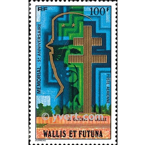 n° 74  -  Selo Wallis e Futuna Correio aéreo