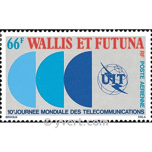 n° 84  -  Selo Wallis e Futuna Correio aéreo