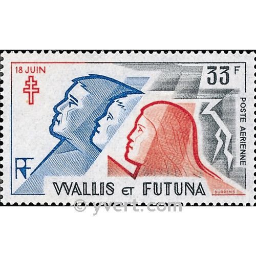 n° 96  -  Selo Wallis e Futuna Correio aéreo