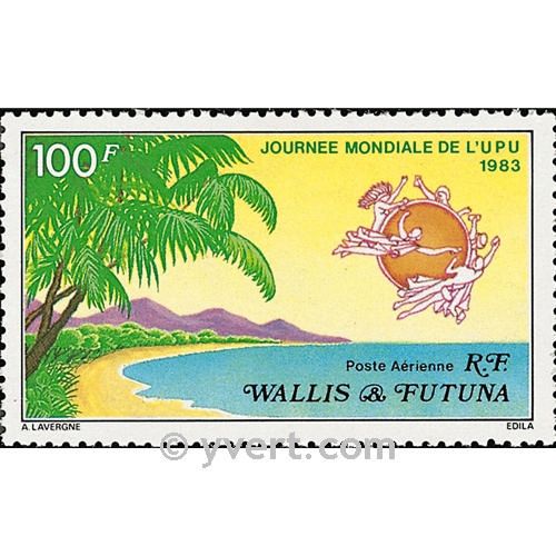 n° 123  -  Selo Wallis e Futuna Correio aéreo