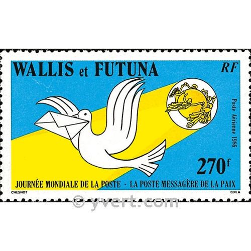 n° 153  -  Selo Wallis e Futuna Correio aéreo