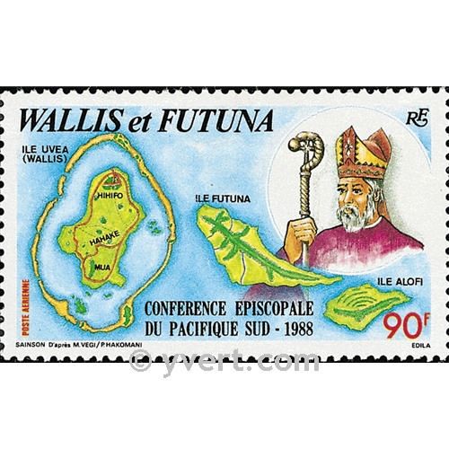 n° 163  -  Selo Wallis e Futuna Correio aéreo