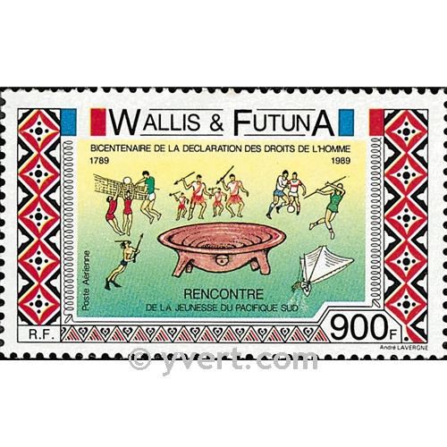 n° 166  -  Selo Wallis e Futuna Correio aéreo