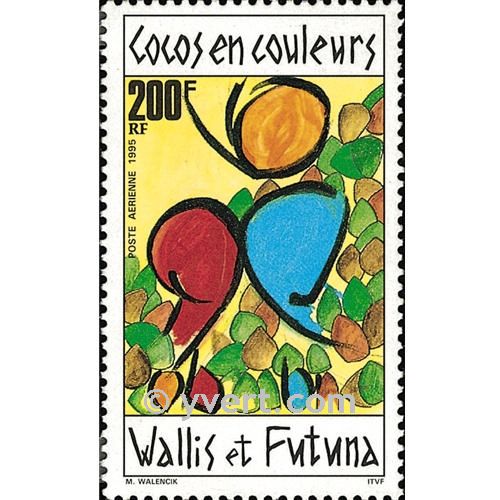 n° 185  -  Selo Wallis e Futuna Correio aéreo