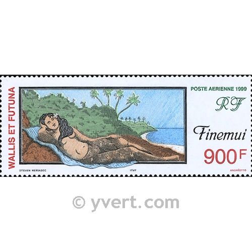 n° 213 -  Timbre Wallis et Futuna Poste aérienne