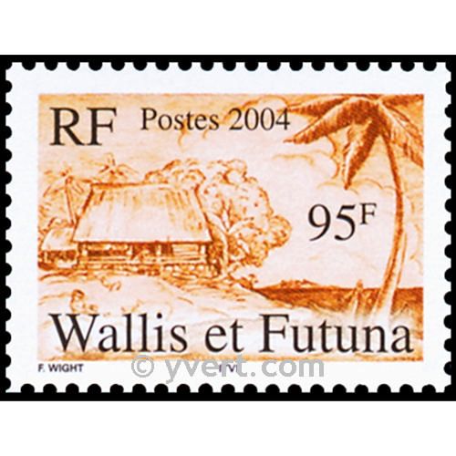 n.o 18 -  Sello Wallis y Futuna Bloque y hojitas