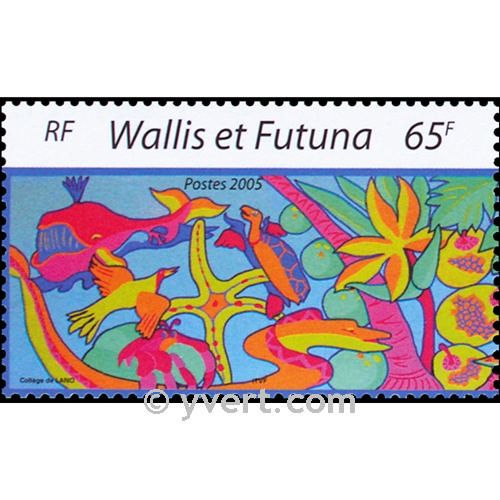 n° 19 -  Selo Wallis e Futuna Blocos e folhinhas