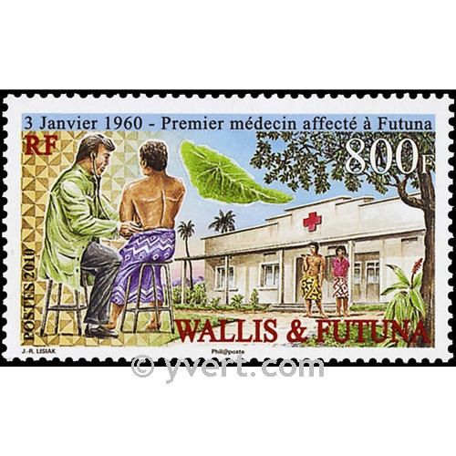 n° 728 -  Timbre Wallis et Futuna Poste