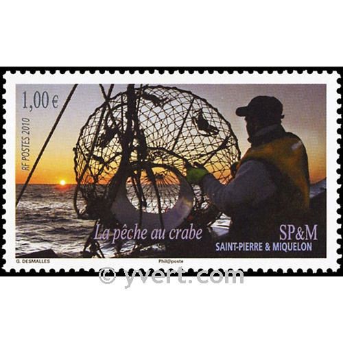 n° 973 -  Timbre Saint-Pierre et Miquelon Poste