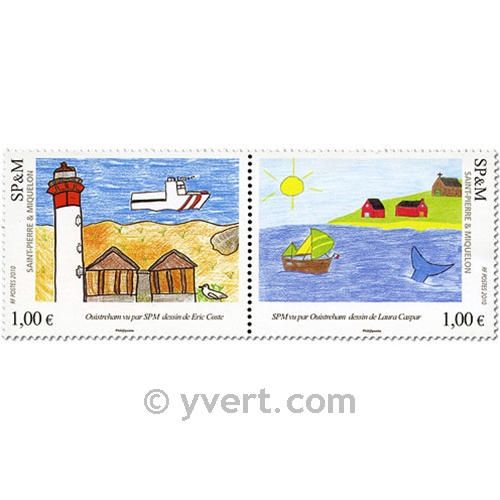 n° 976/977 -  Timbre Saint-Pierre et Miquelon Poste