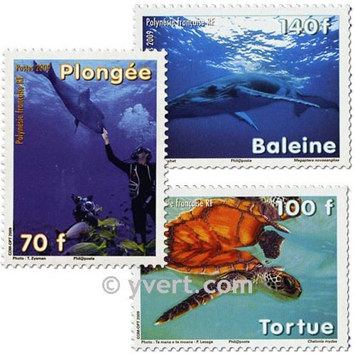 nr. 879/881 -  Stamp Polynesia Mail