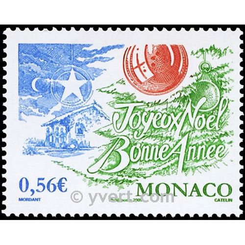 n° 2701 -  Timbre Monaco Poste