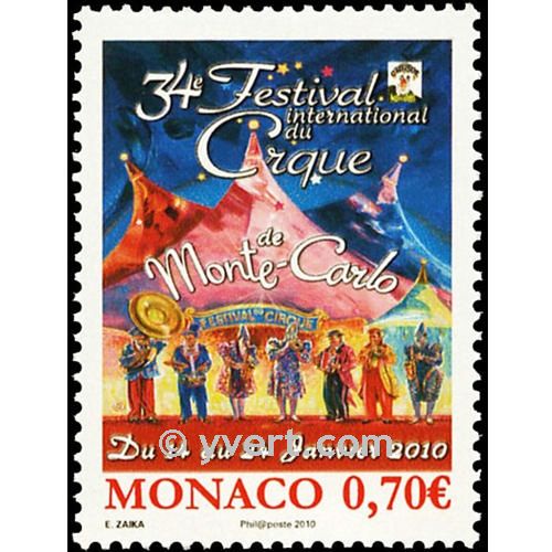 n° 2717 -  Timbre Monaco Poste