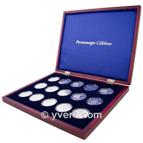 COFFRET NUMISMATIQUE - PERSONNAGES CELEBRES