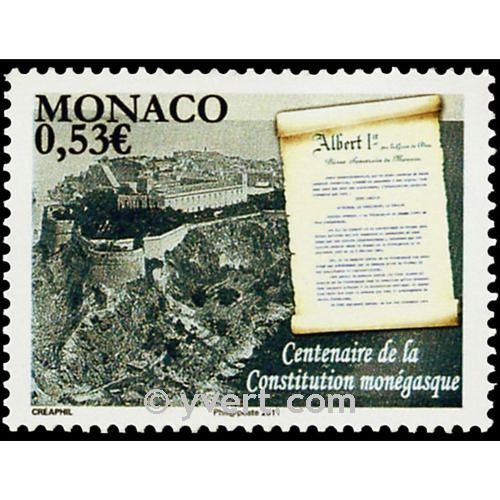 n° 2757 -  Timbre Monaco Poste