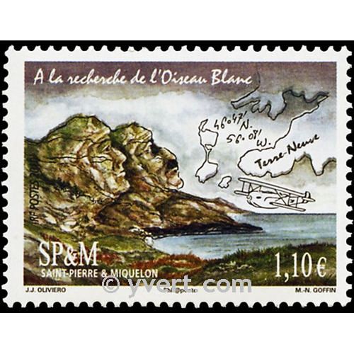 n° 983 -  Timbre Saint-Pierre et Miquelon Poste