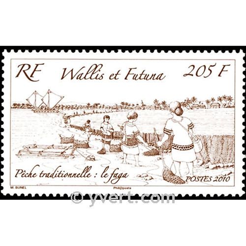 n° 741 -  Timbre Wallis et Futuna Poste