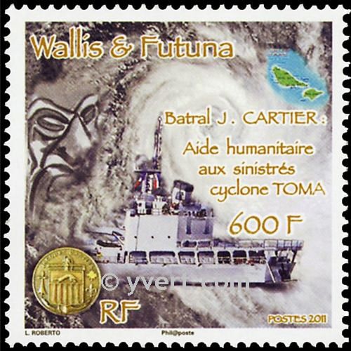 n° 747 -  Timbre Wallis et Futuna Poste