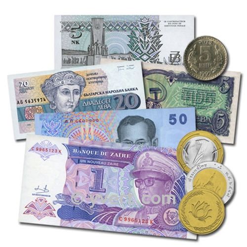 GUYANE : Pochette de  3 billets
