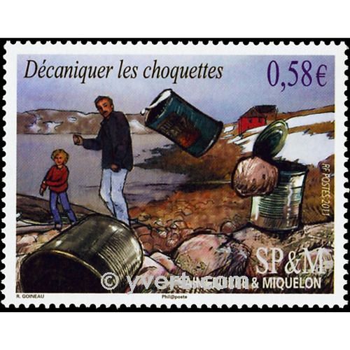 n° 1008 -  Timbre Saint-Pierre et Miquelon Poste