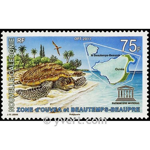 nr. 1129 -  Stamp New Caledonia Mail