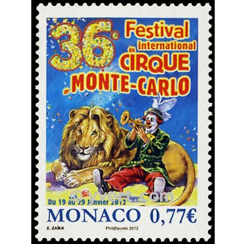 nr. 2808 -  Stamp Monaco Mail