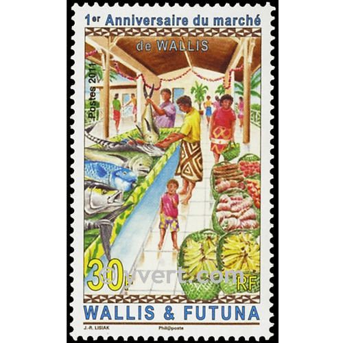 n° 757 -  Timbre Wallis et Futuna Poste