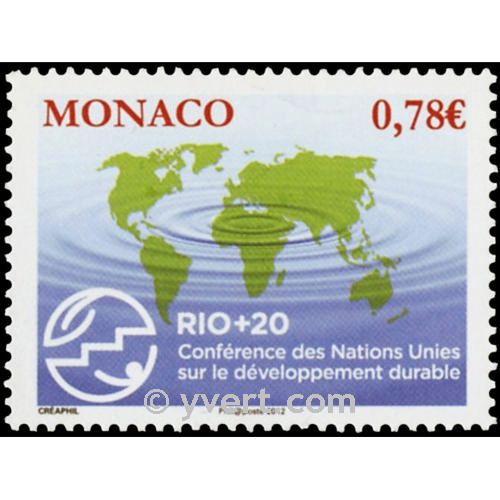 n° 2832 -  Timbre Monaco Poste