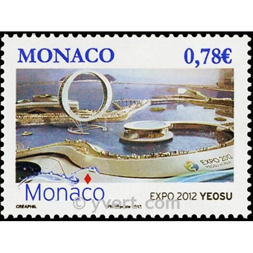 n° 2825 -  Timbre Monaco Poste