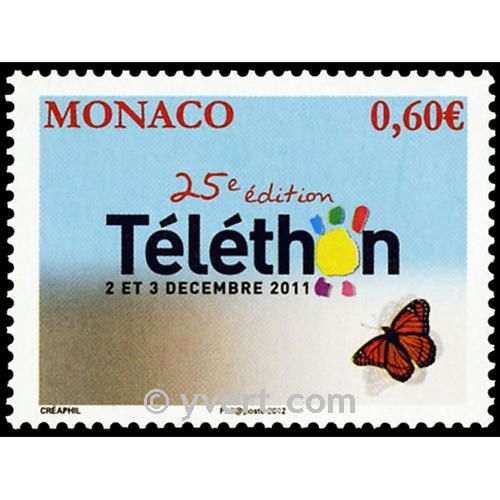 n° 2807 -  Timbre Monaco Poste