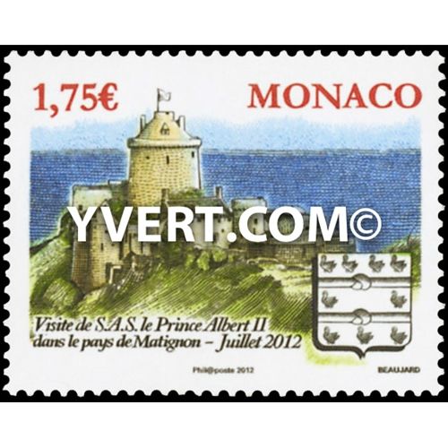 n° 2834 -  Timbre Monaco Poste