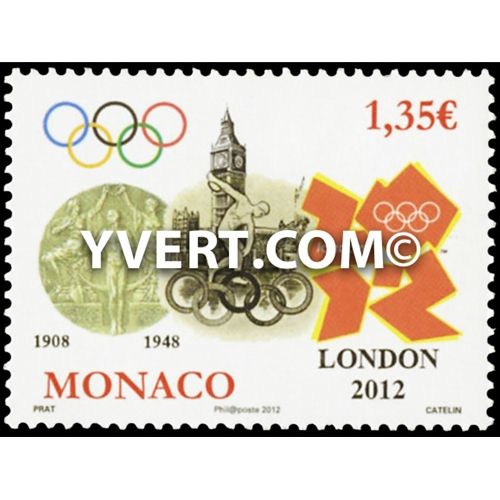 n° 2836 -  Timbre Monaco Poste